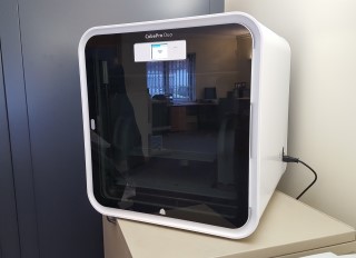 CubePro Duo 3D printer screen